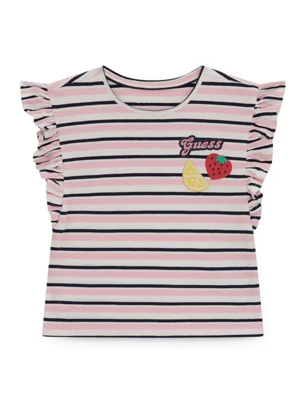 Guess Guess T-shirt K6GI09 K9NE4 Ružičasta Regular Fit