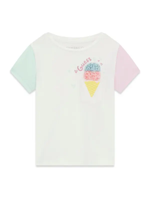 Guess Guess T-shirt K6GI14 K6YW4 Bijela Regular Fit