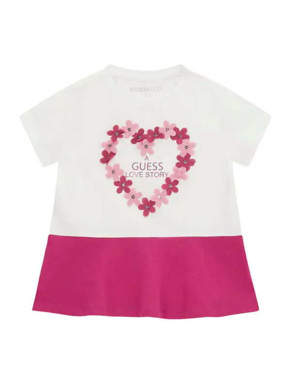 Guess Guess T-shirt K6GI20 K6YW4 Bijela Regular Fit