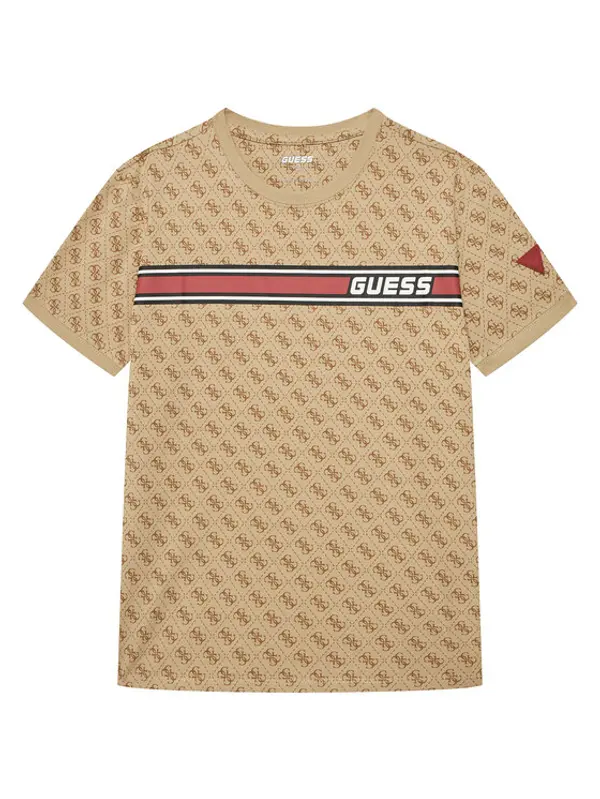 Guess Guess T-shirt L4YI47 J1314 Bež Regular Fit
