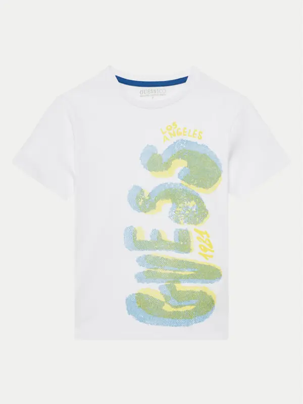 Guess Guess T-shirt L5GI12K8HM4 Bijela Classic Fit