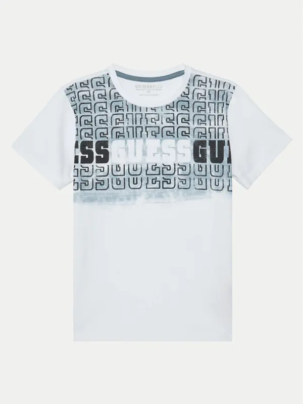 Guess Guess T-shirt L5RI23 K8HM4 Bijela Regular Fit