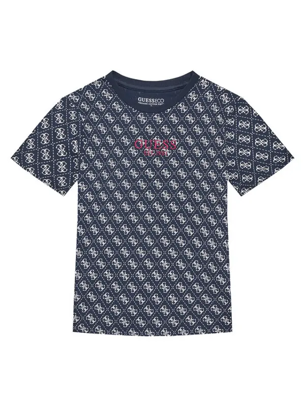 Guess Guess T-shirt L5YI19 K8HM4 Tamnoplava Regular Fit