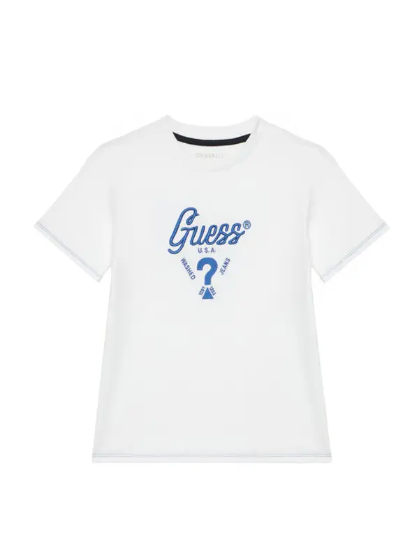 Guess Guess T-shirt L6GI06 K8HM4 Bijela Relaxed Fit
