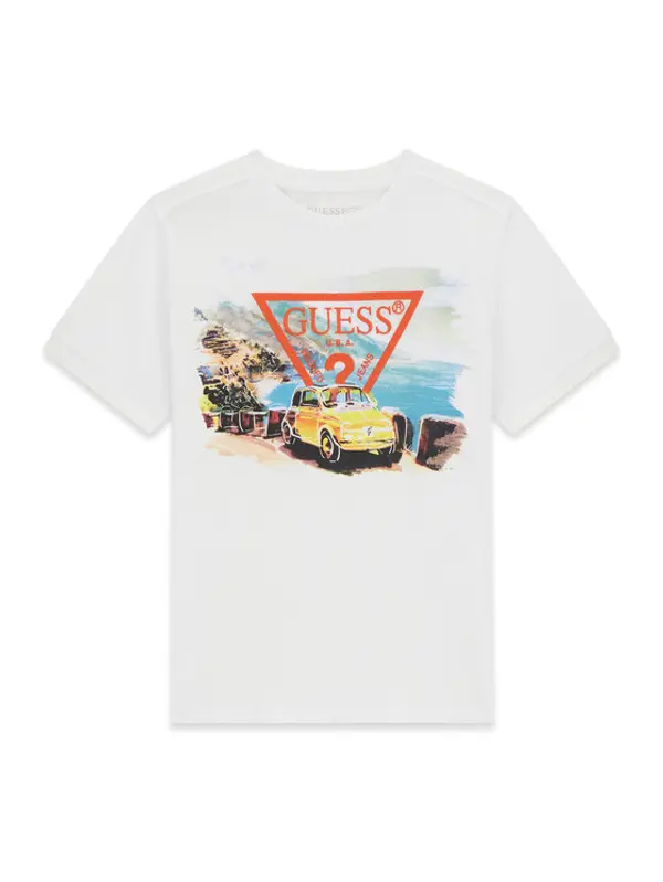 Guess Guess T-shirt L6GI08 K8HM4 Bijela Regular Fit