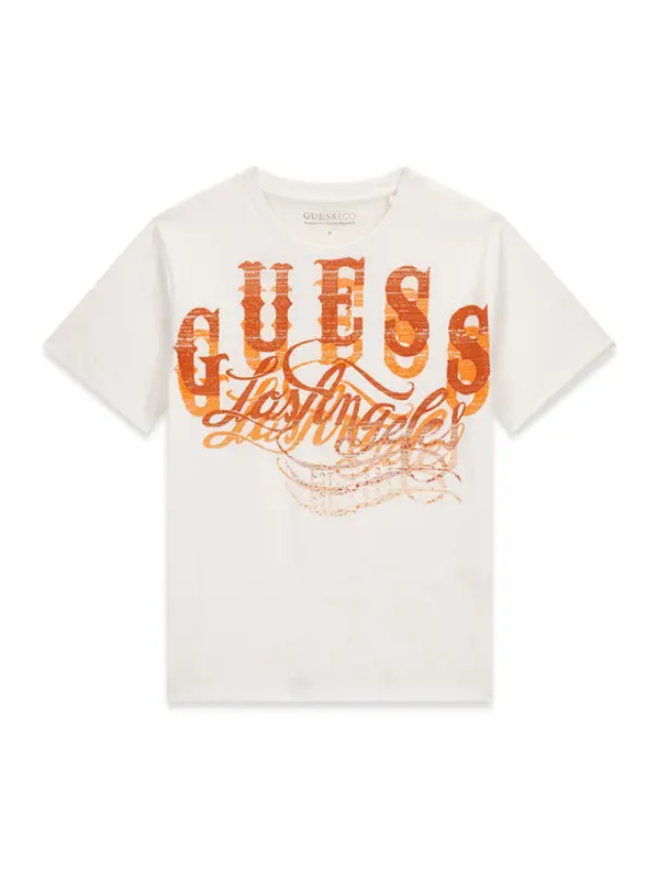 Guess Guess T-shirt L6GI13 K8HM4 Bijela Regular Fit