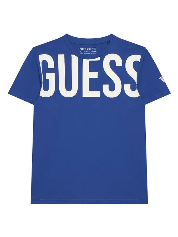 Guess Guess T-shirt L6GI26 J1314 Plava Regular Fit