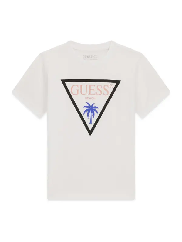 Guess Guess T-shirt L6GI27 J1314 Bijela Regular Fit