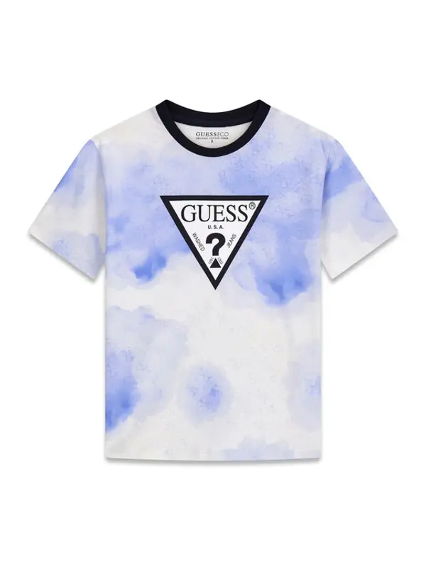 Guess Guess T-shirt L6RI03 K8HM4 Svijetloplava Regular Fit