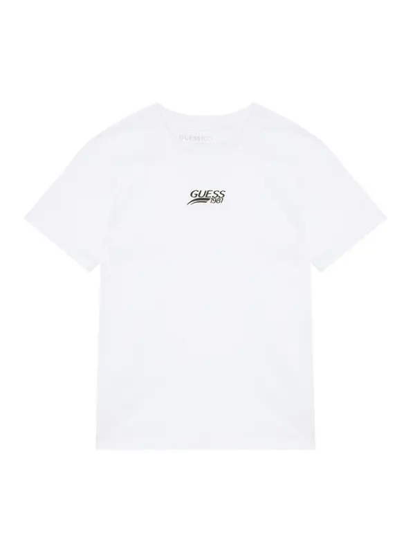 Guess Guess T-shirt L6RI10 K8HM4 Bijela Regular Fit