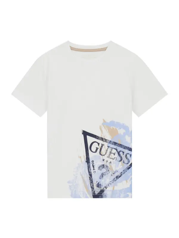 Guess Guess T-shirt L6RI14 K8HM4 Bijela Regular Fit