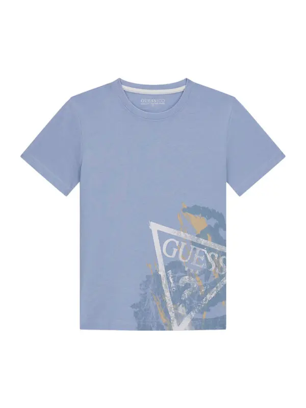 Guess Guess T-shirt L6RI14 K8HM4 Svijetloplava Regular Fit