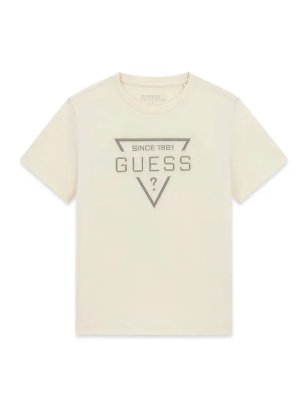 Guess Guess T-shirt L6RI30 I3Z14 Bež Regular Fit