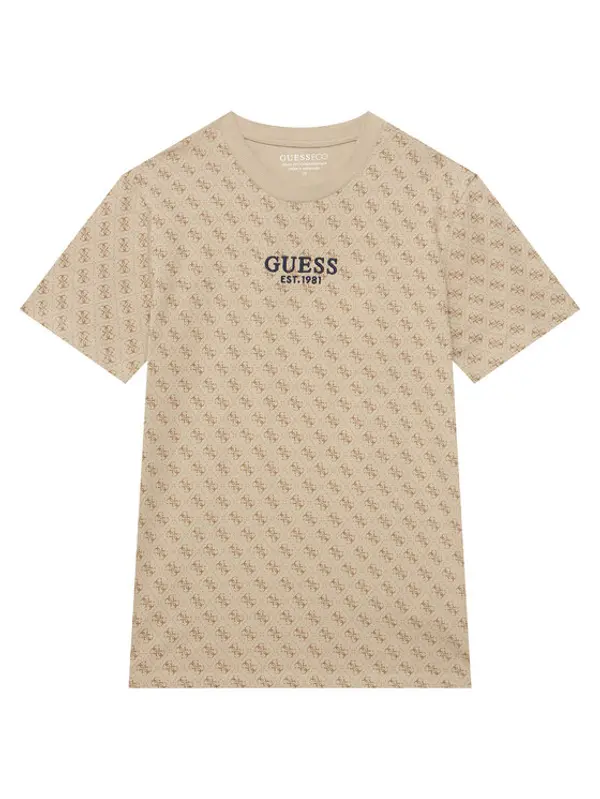 Guess Guess T-shirt L6YI17 K3744 Bež Regular Fit