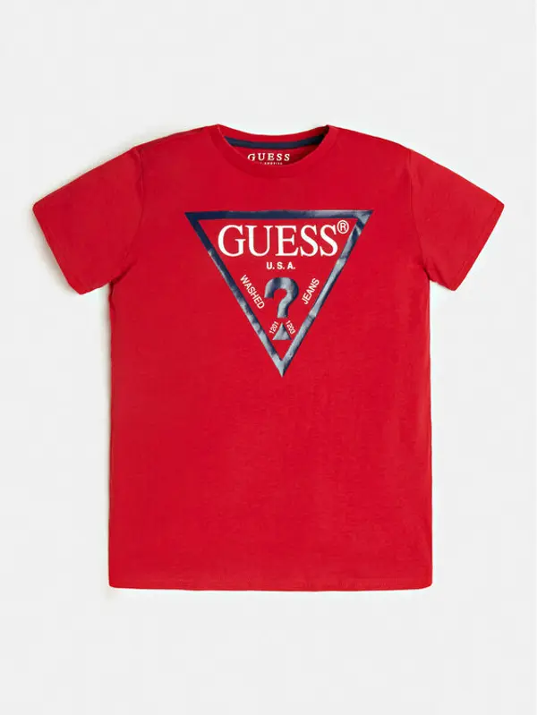 Guess Guess T-shirt L73I55 K8HM0 Crvena Regular Fit
