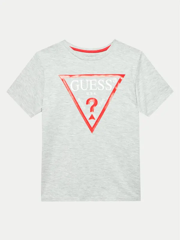 Guess Guess T-shirt L73I55 K8HM0 Siva Regular Fit