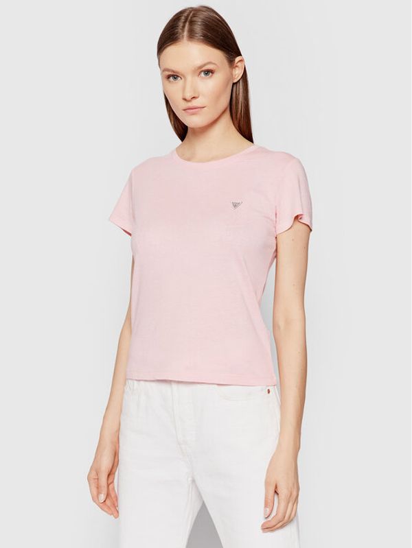 Guess Guess T-shirt Logo Baby W0GI64 R9I50 Ružičasta Regular Fit