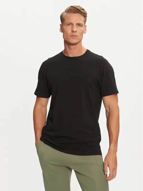 Guess Guess T-shirt M4GP39 K7HD0 Crna Regular Fit
