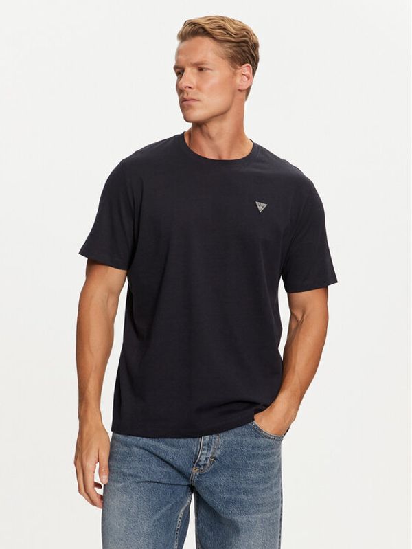 Guess Guess T-shirt M4YI0A KCCM1 Plava Regular Fit