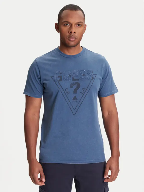 Guess Guess T-shirt M5YI42 KBW41 Tamnoplava Regular Fit
