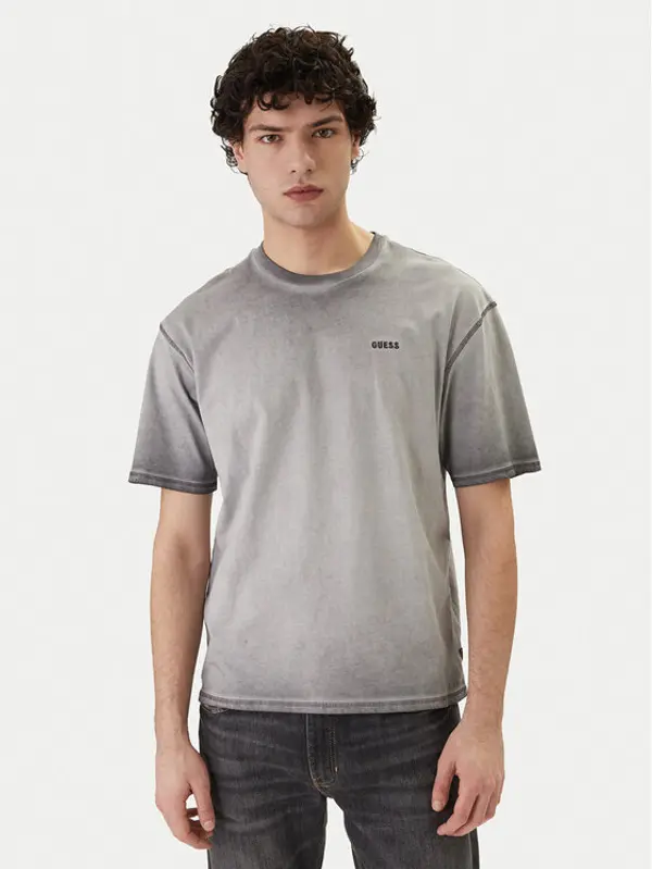 Guess Guess T-shirt M6GI26 K3246 Siva Regular Fit