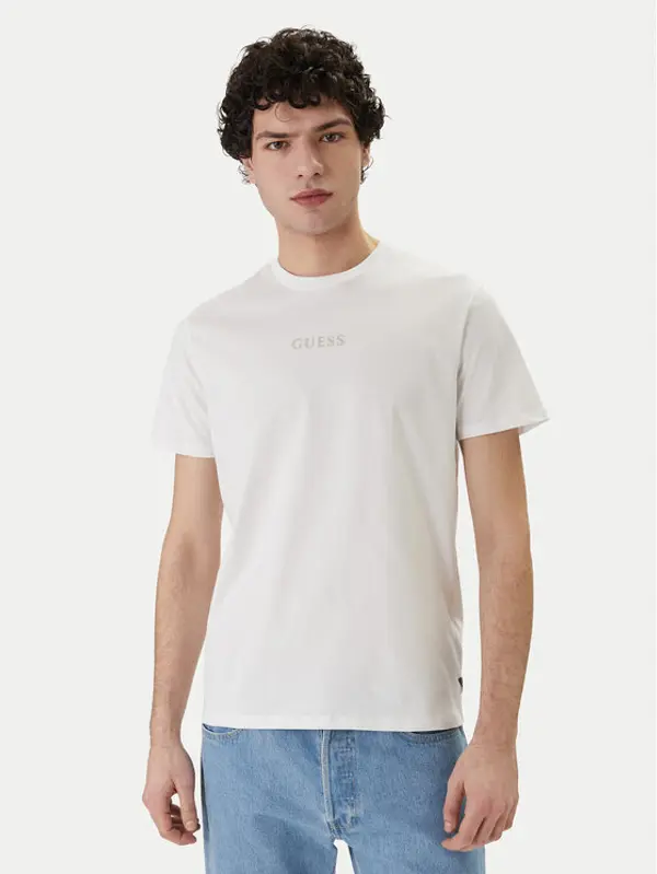 Guess Guess T-shirt M6GI27 K3249 Bijela Regular Fit