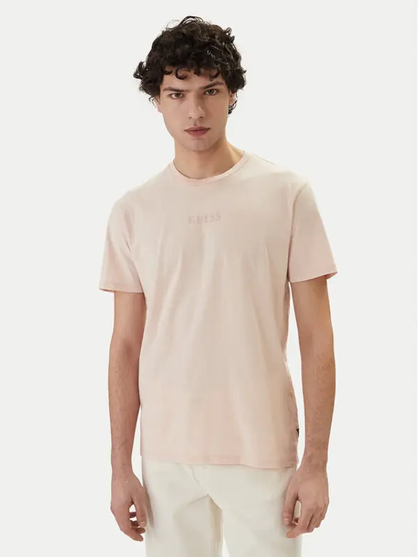 Guess Guess T-shirt M6GI27 K3249 Ružičasta Regular Fit