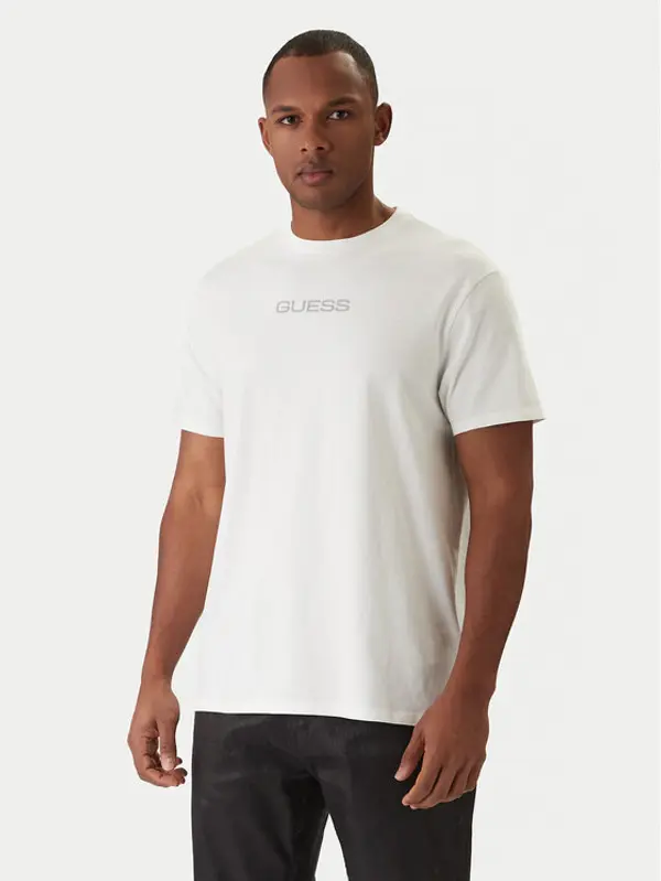 Guess Guess T-shirt M6RI02 KBZV1 Bijela Regular Fit