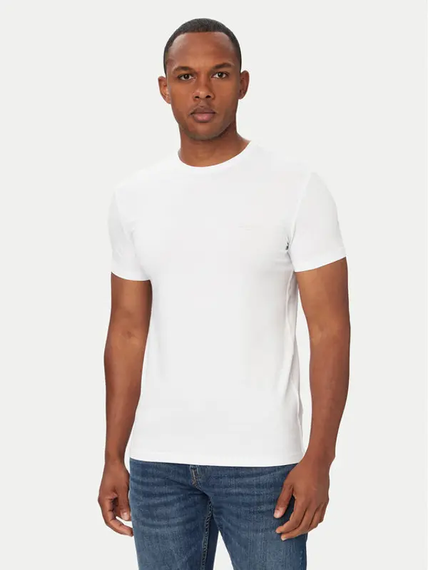 Guess Guess T-shirt M6YI24 K3728 Bijela Extra Slim Fit