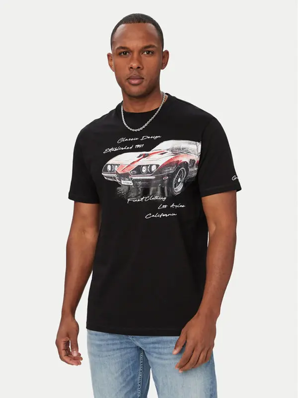 Guess Guess T-shirt M6YI45 K4231 Crna Regular Fit