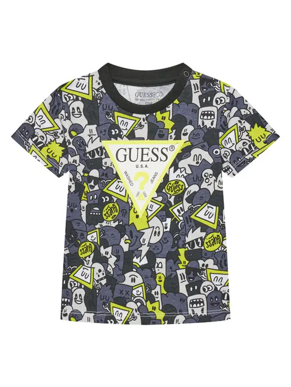 Guess Guess T-shirt N5YI04 K8HM4 Siva Regular Fit