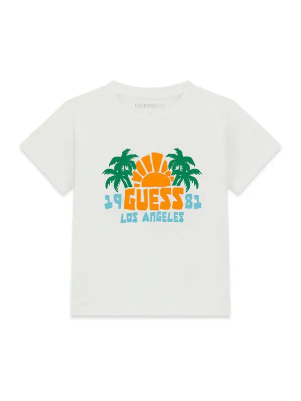 Guess Guess T-shirt N6GI09 K8HM4 Bijela Regular Fit