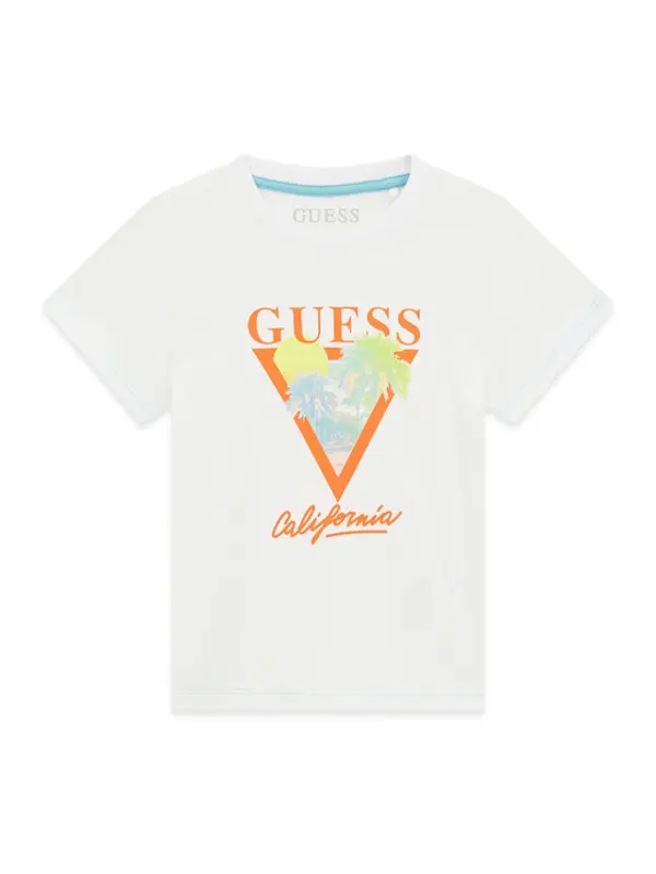 Guess Guess T-shirt N6GI10 K8HM4 Bijela Regular Fit