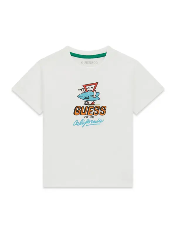 Guess Guess T-shirt N6GI12 K8HM4 Bijela Regular Fit