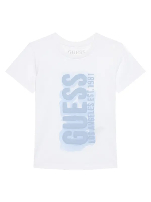 Guess Guess T-shirt N6RI11 K8HM4 Bijela Regular Fit