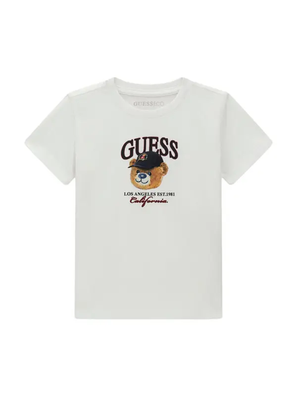 Guess Guess T-shirt N6YI13 K3801 Bijela Regular Fit