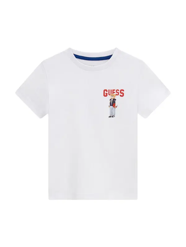 Guess Guess T-shirt N6YI23 3K3879 Bijela Regular Fit