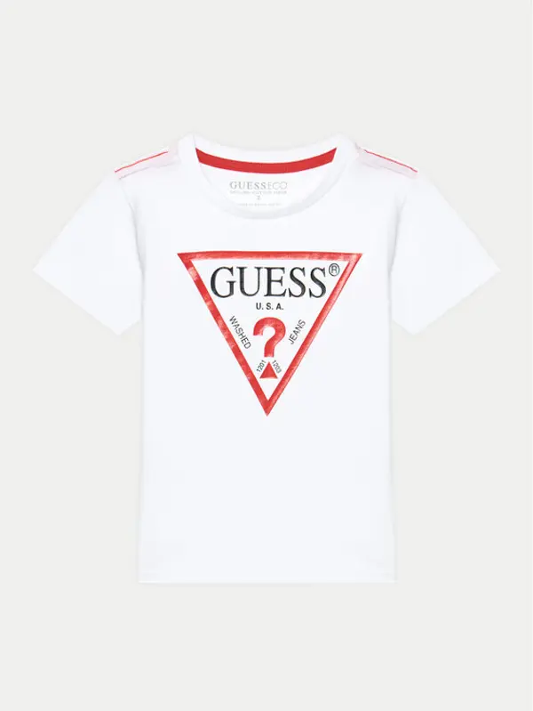 Guess Guess T-shirt N73I55 K8HM0 Bijela Regular Fit