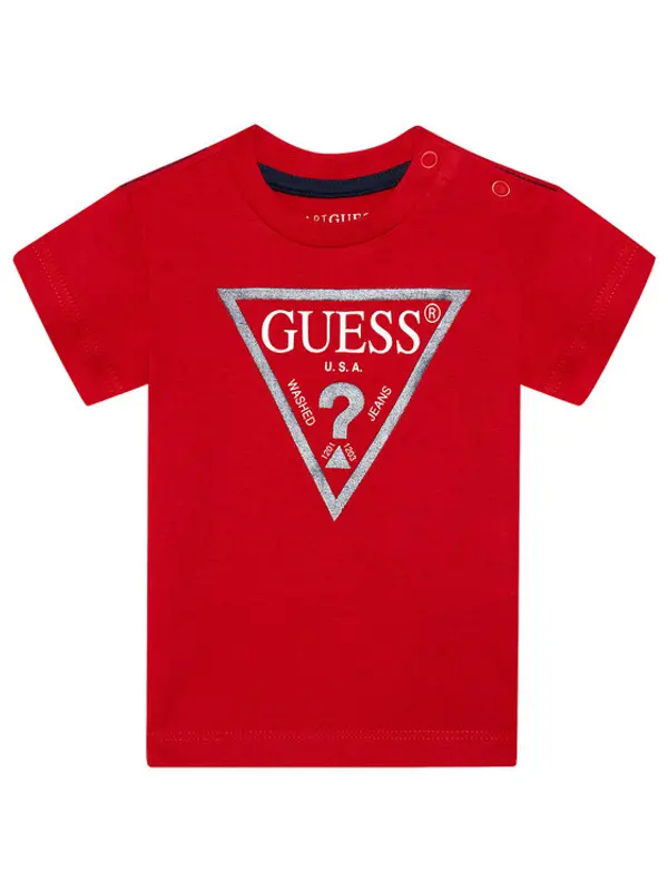 Guess Guess T-shirt N73I55 K8HM0 Crvena Regular Fit