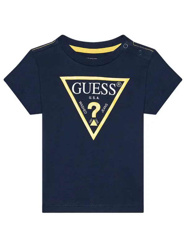Guess Guess T-shirt N73I55 K8HM0 Tamnoplava Regular Fit