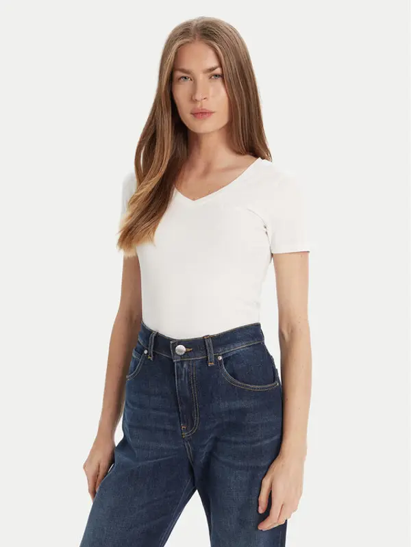 Guess Guess T-shirt O5RI02 KBBU1 Bijela Regular Fit