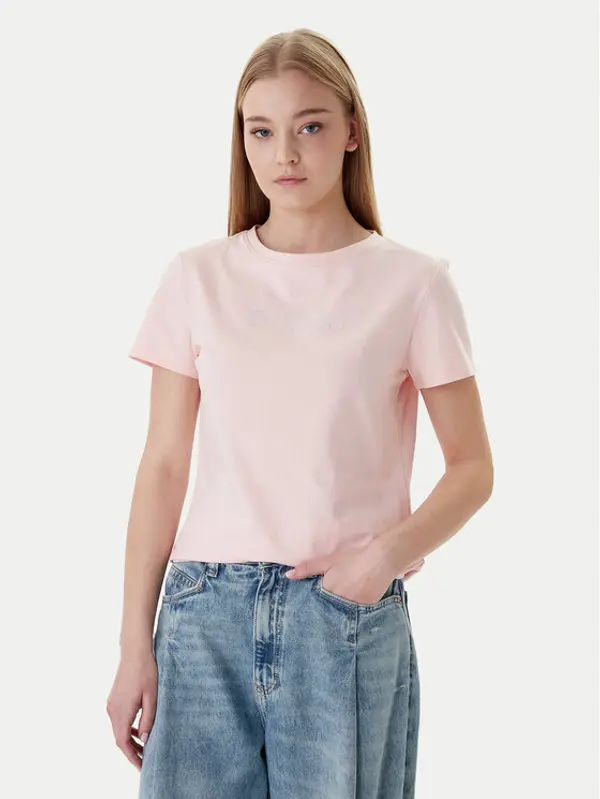 Guess Guess T-shirt V3BI11 J1314 Ružičasta Regular Fit