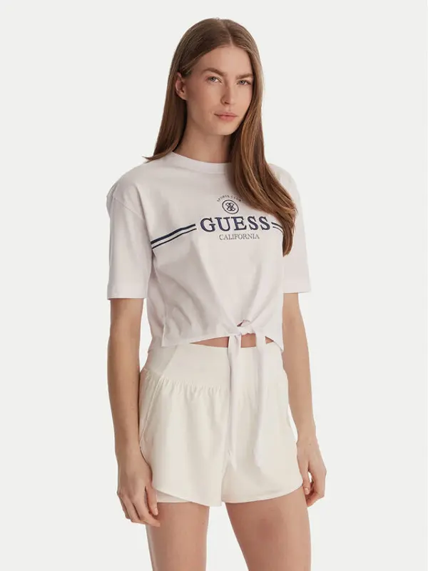 Guess Guess T-shirt V6GI20 K3509 Bijela Regular Fit