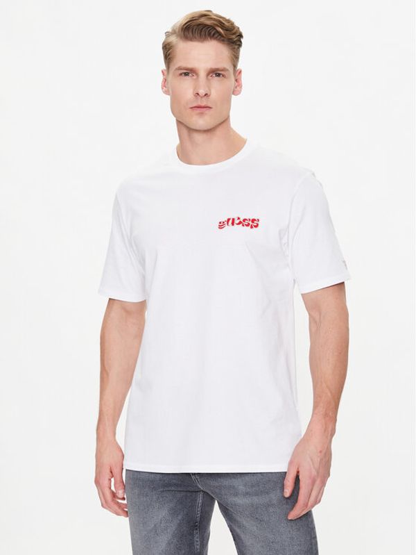 Guess Guess T-shirt Vintage Surf F3GI03 I3Z14 Bijela Regular Fit
