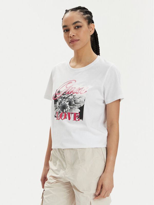 Guess Guess T-shirt W4GI17 I3Z14 Bijela Regular Fit