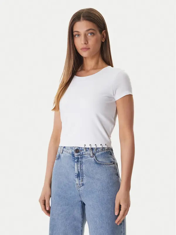 Guess Guess T-shirt W6GP11 K2933 Bijela Regular Fit