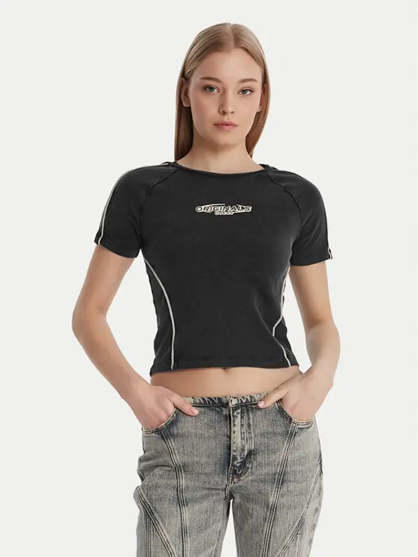 Guess Guess T-shirt W6RI39 KCBF1 Siva Regular Fit