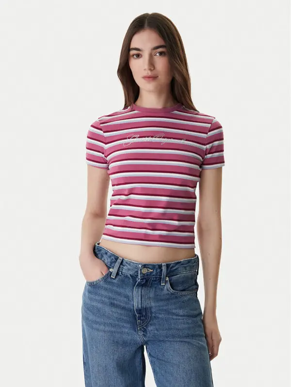 Guess Guess T-shirt W6RI41 J1314 Ružičasta Regular Fit