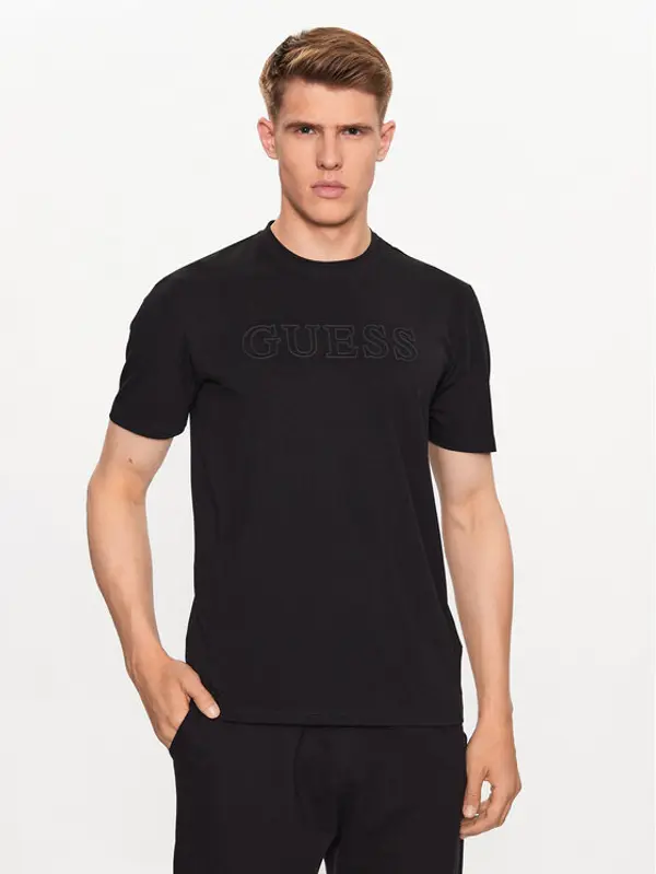 Guess Guess T-shirt Z2YI11 J1314 Crna Regular Fit