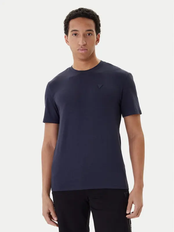 Guess Guess T-shirt Z2YI12 JR06K Tamnoplava Regular Fit